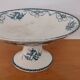 Longwy iron earthenware compote bowl 1900