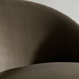 Swedish Sculptural Wooden Asymmetrical Armchair by Arne Norell, 1950s