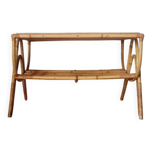 table basse en rotin