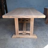 Farmhouse table / countryside natural solid wood