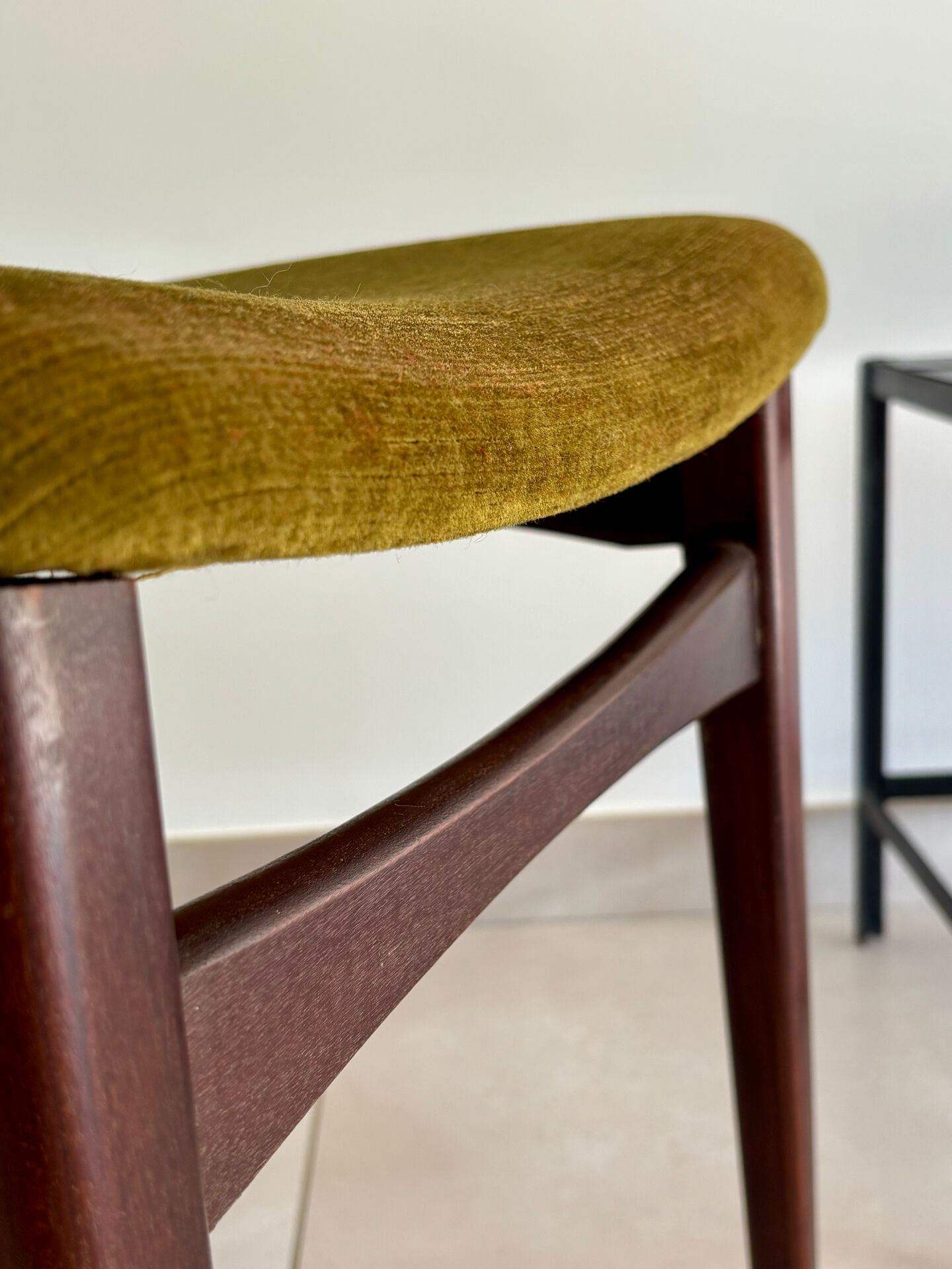 Chaises vintage en palissandre de style scandinave