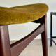 Chaises vintage en palissandre de style scandinave