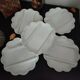 Set of 5 porcelain asparagus plates Lafarge Limoges France