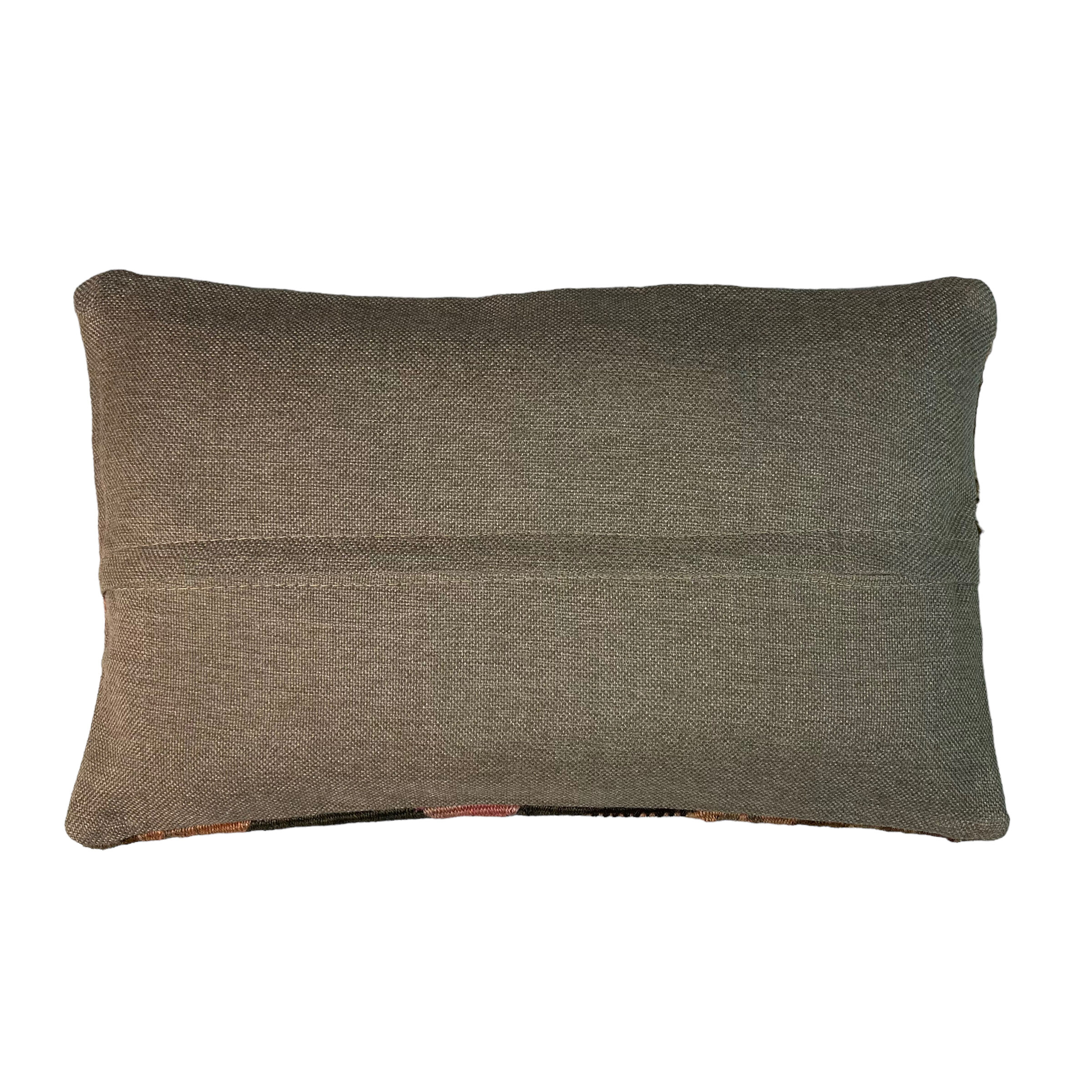 Turkish handmade kilim cushion cover , 30 x 50 cm