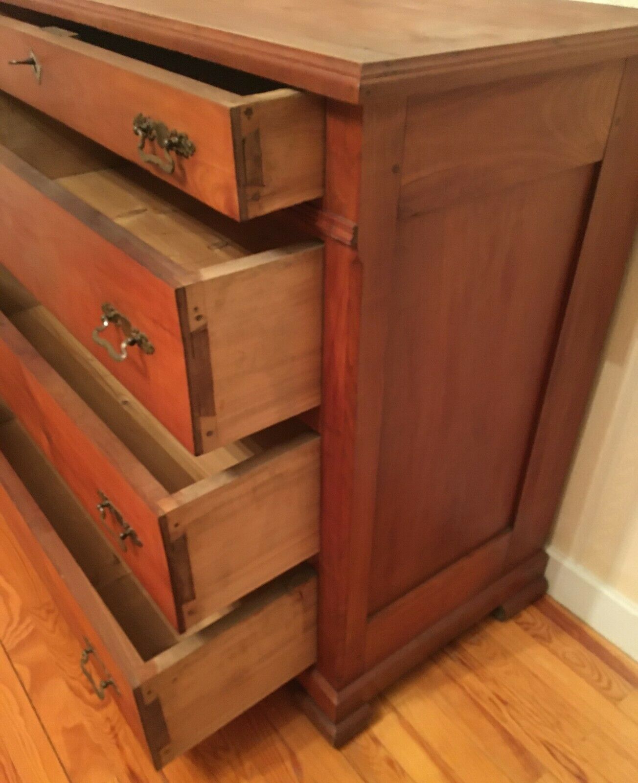 19th century fir furniture 4 drawers