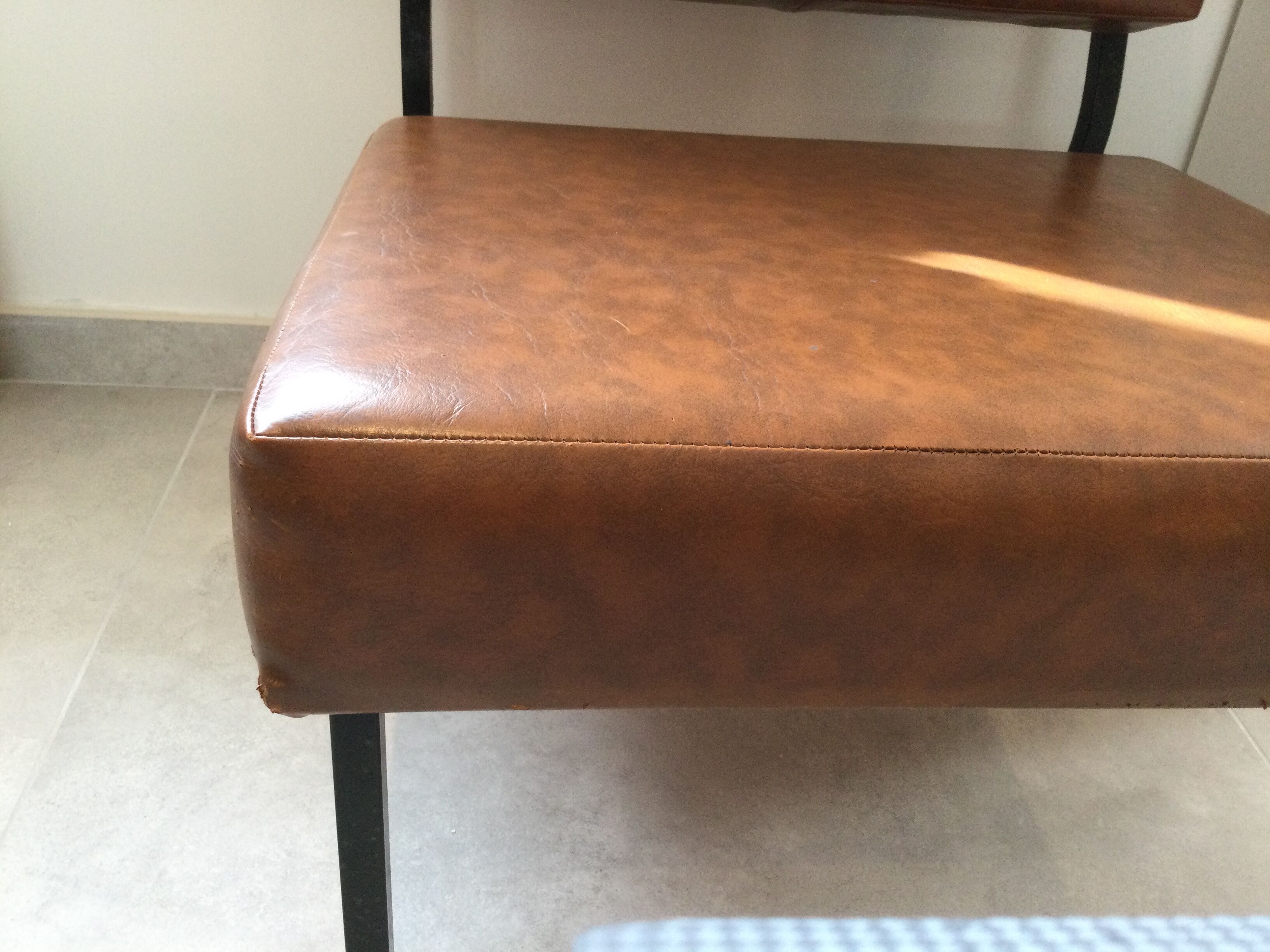 Pair of skai and black metal heaters