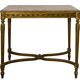 Table d'appoint, style louis xvi, bois doré, xixème siècle