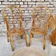 Paire de chaises rotin
