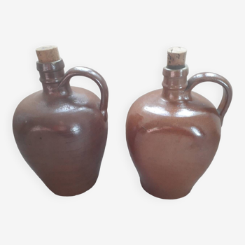 Calvados stoneware jugs