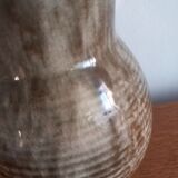 Vintage Artisanal Vase in Speckled Ceramic – Handmade (H 14cm)