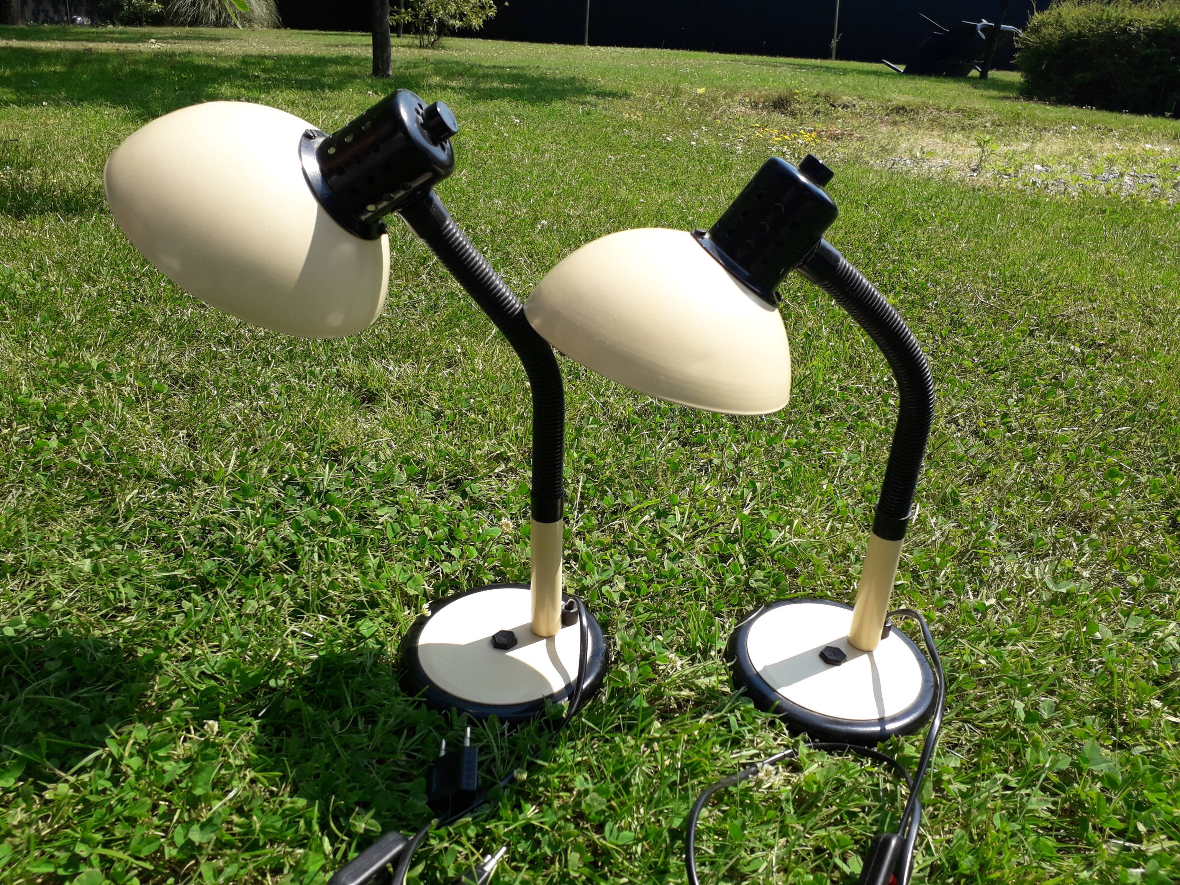Paire de lampes