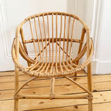 Child chair in rattan
