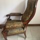 Antique mahogany armchair