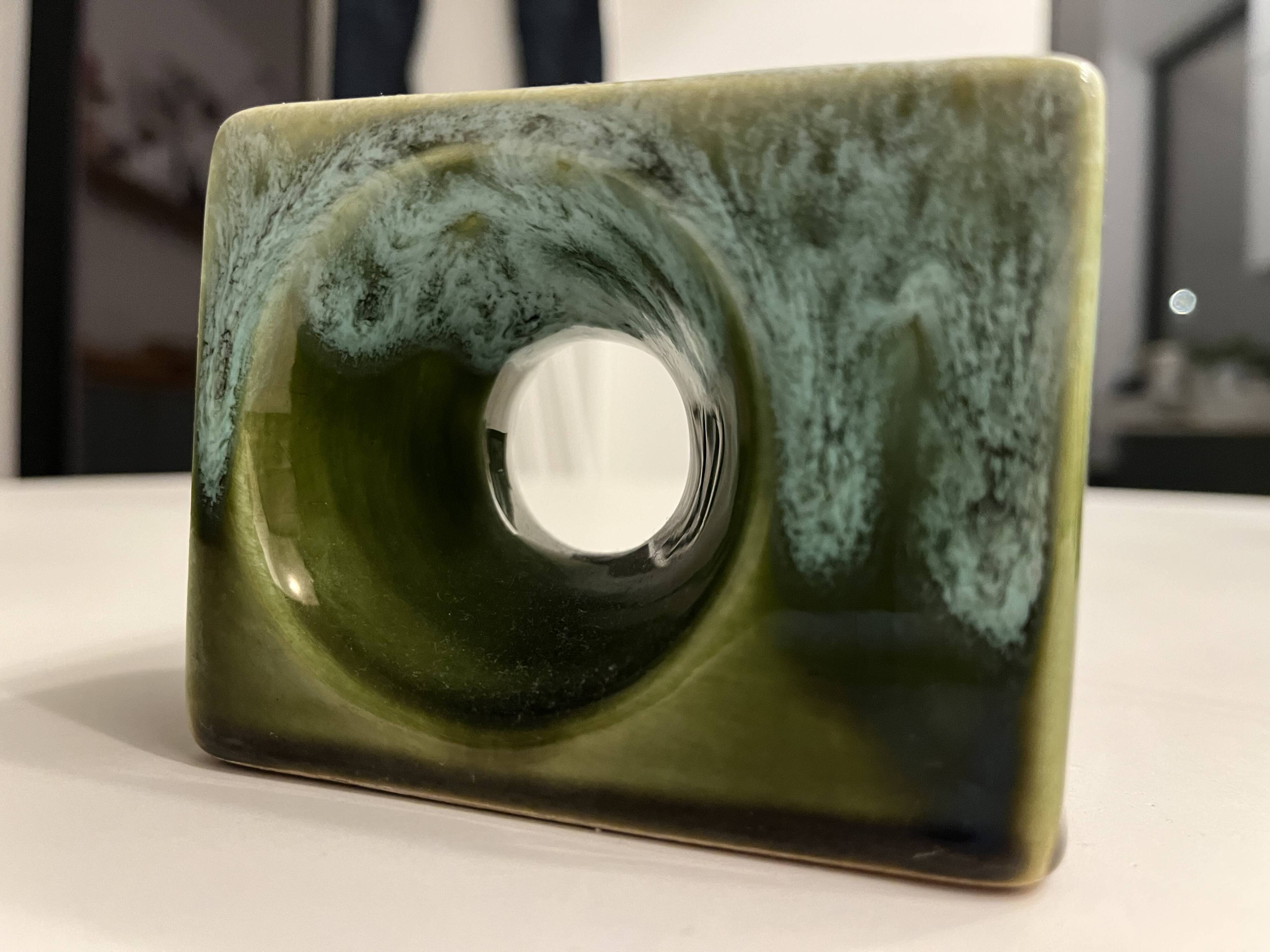 Cube shaped vase