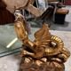 According to Gabriel Viardot: dragon mirror in gilded wood.