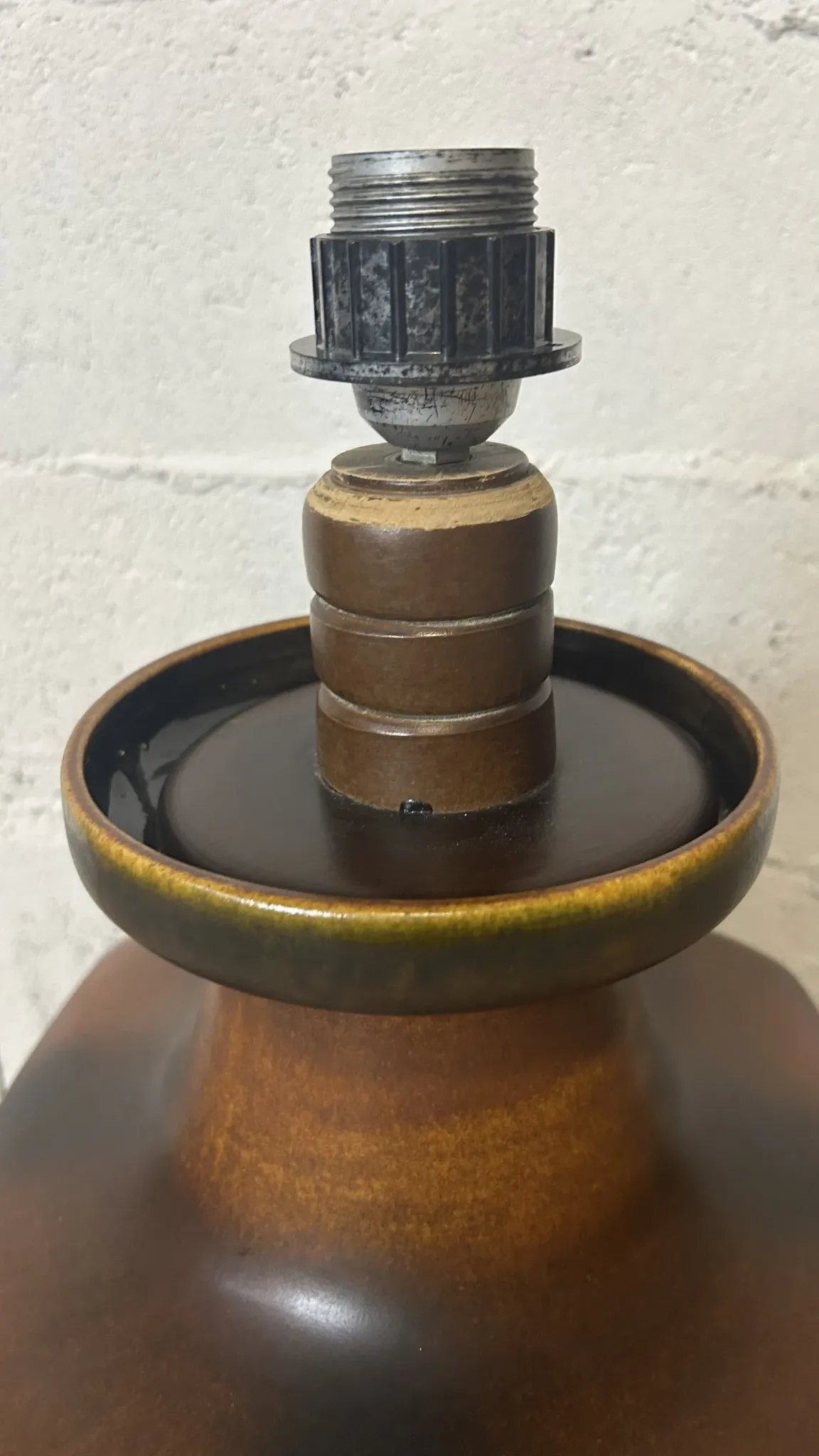 Sculptural lamp base in ceramic West Germany – 1960s-70s