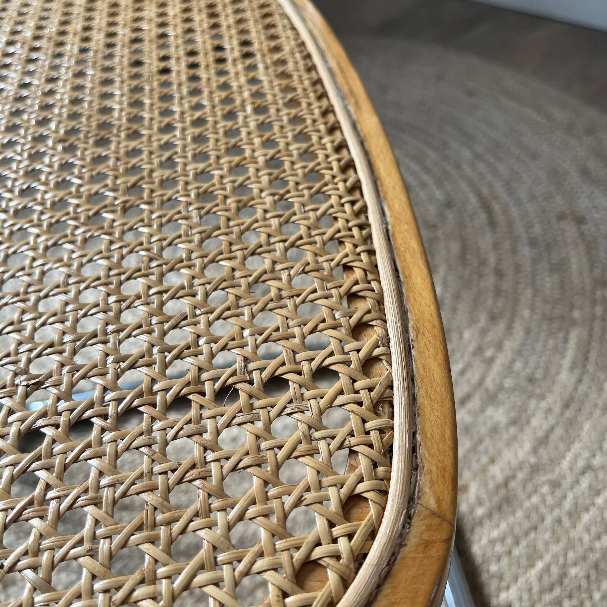 Breuer chair in light wood and cane