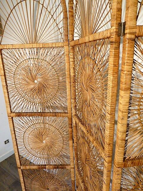 Rattan screen 1960