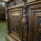 Pair of 2-part glass-fronted bookcases