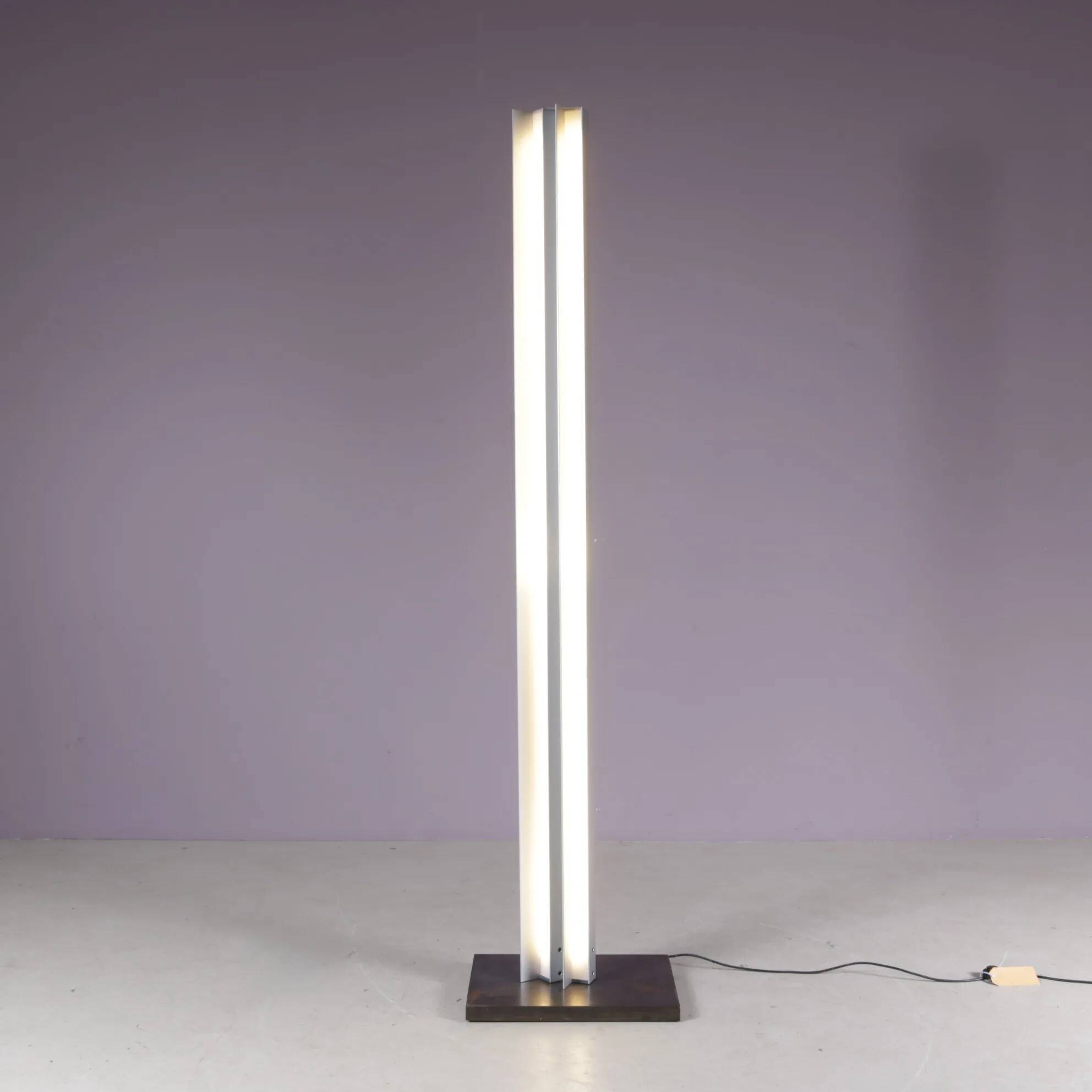 1990s Charis floor lamp Herman Hermsen O-serie 13/18 (design award 2002)