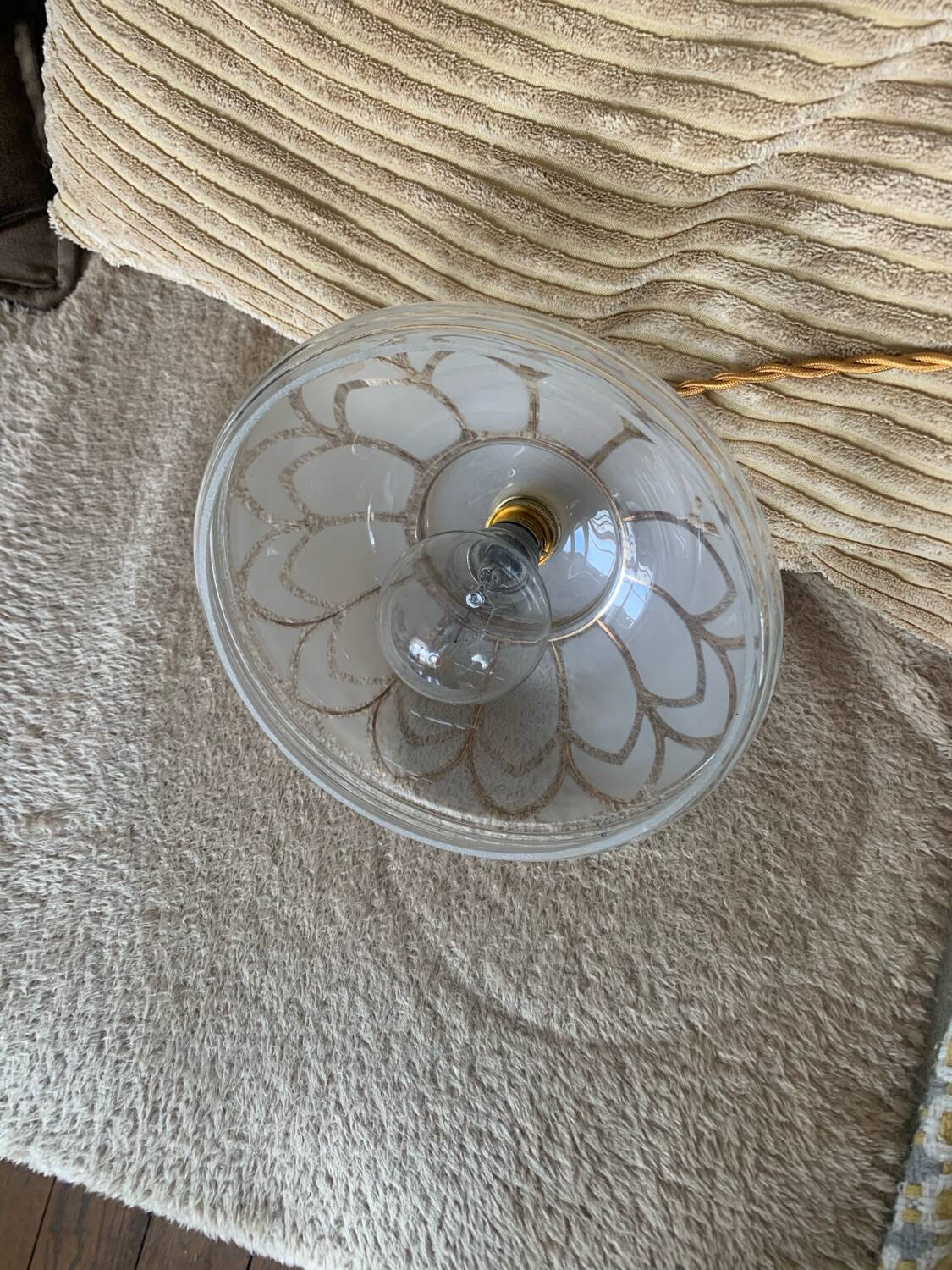 Baladeuse /suspension  vintage années 40