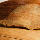 Rough wood cutting board