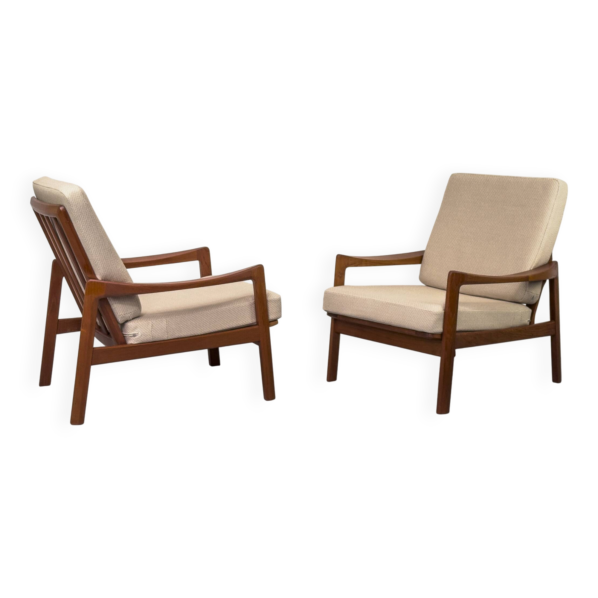 Fauteuils de Tove & Edvard Kindt Larsen pour Gustav Bahus