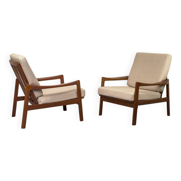Fauteuils de Tove & Edvard Kindt Larsen pour Gustav Bahus