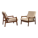 Fauteuils de Tove & Edvard Kindt Larsen pour Gustav Bahus