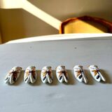 Set of 6 old Louis Sicard knife holders