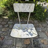 Pair of formica chairs