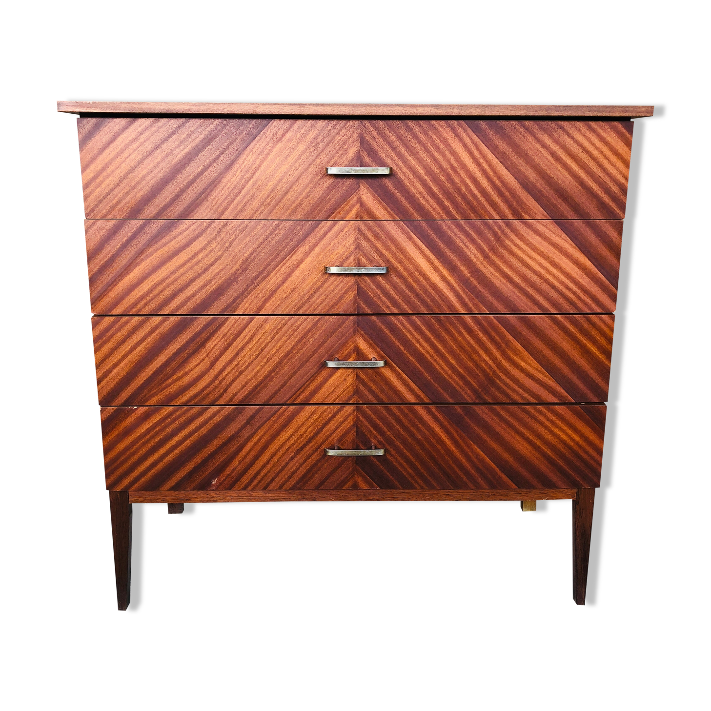 Vintage dresser with 4 drawers 60s /70
