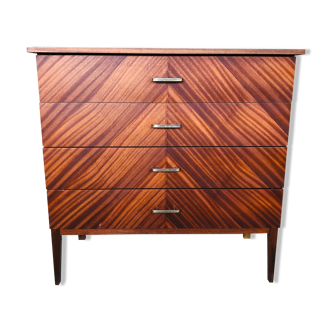 Vintage dresser with 4 drawers 60s /70