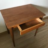 Old desk round feet Scandinavian style