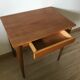 Old desk round feet Scandinavian style