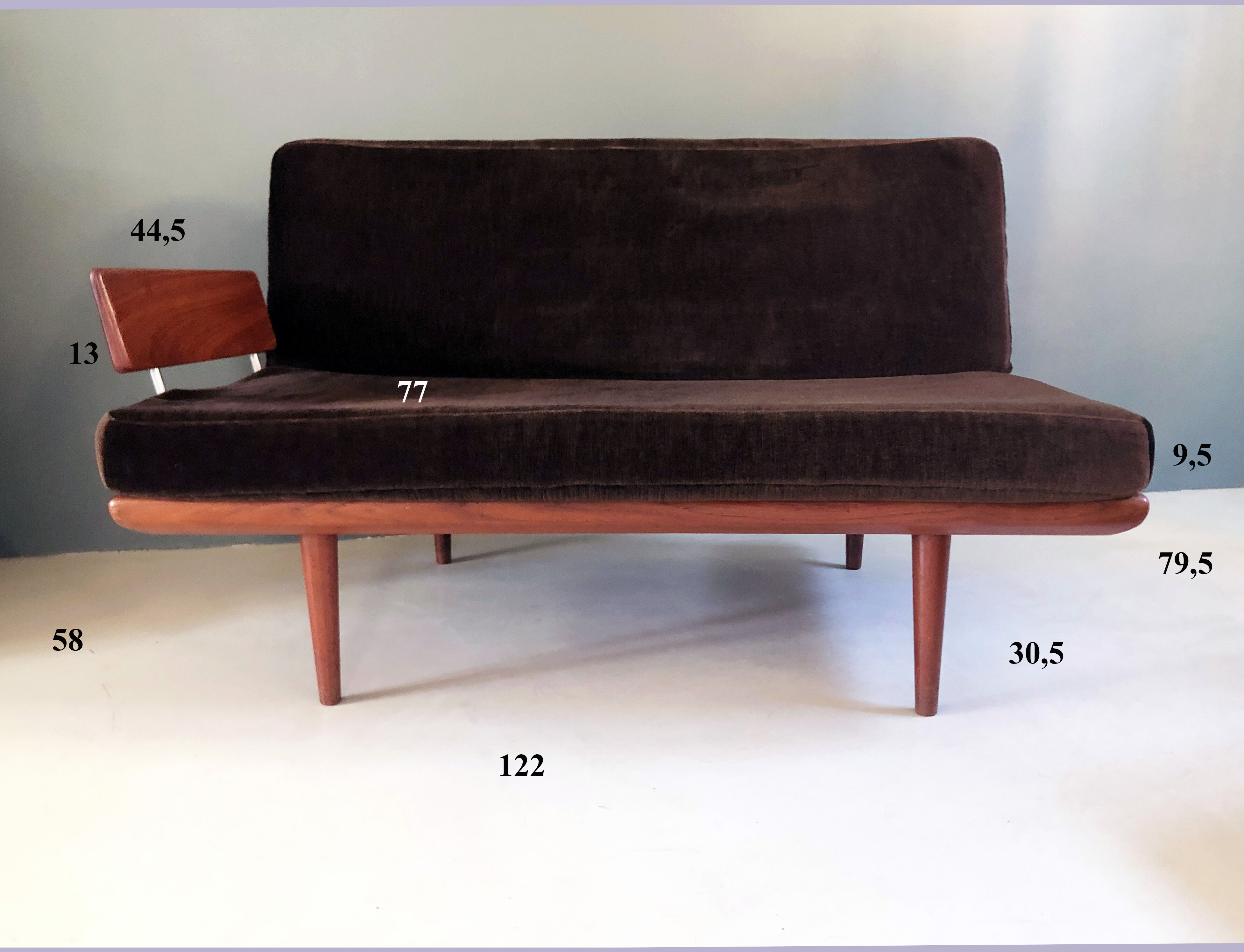 Canapés Peter Hvidt - Orla Molgaard-Nielsen for France and Son vintage 1954