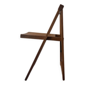 chaise pliante en bois par Aldo Jacober, design 1960/1970