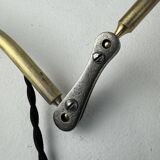 Pair of antique "beunza" workshop wall lights