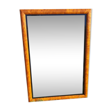 Mirror marquetry walnut bramble 73x104cm