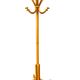 Antique curved wood parrot coat rack in Viennese style