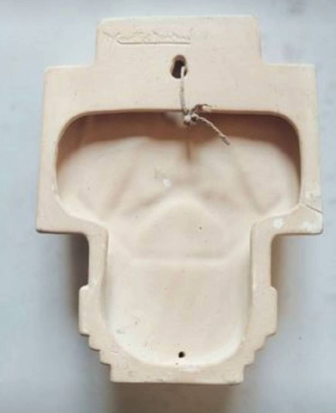 Art Deco Holy Water Font