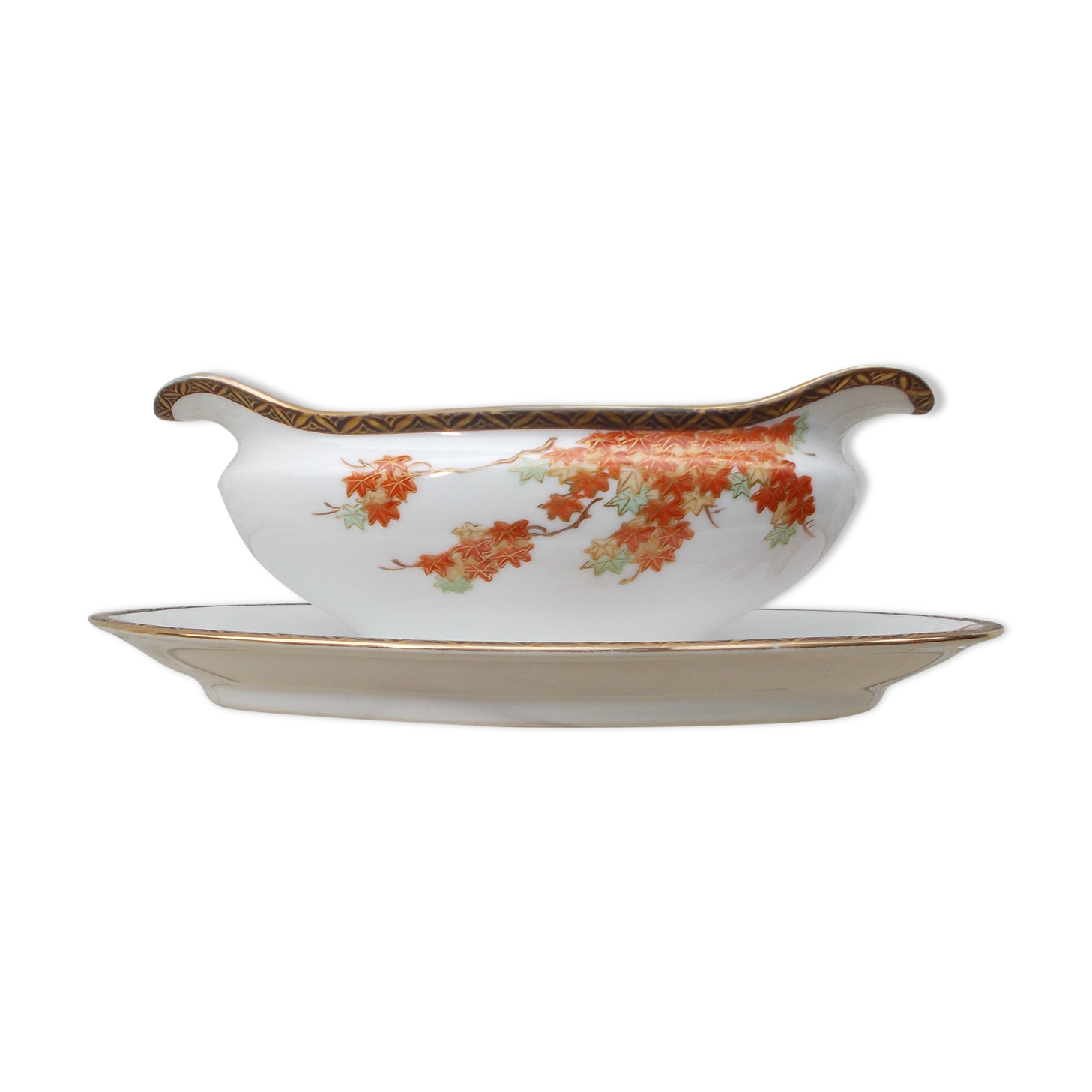 Porcelain saucière from Japan vintage