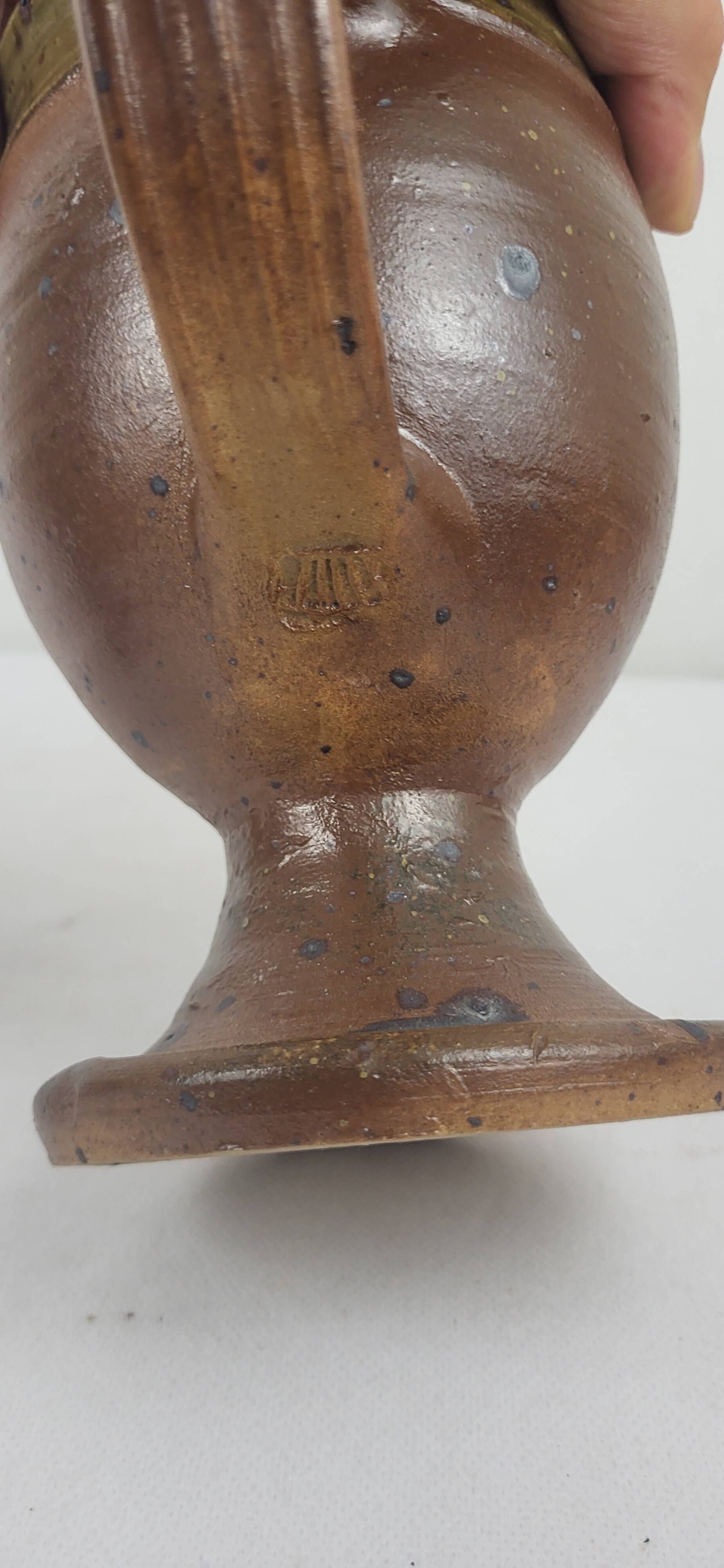 Pierre Digan stoneware teapot / coffee pot