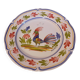 Keraluc quimper / hand painted bird hanging plate (01)