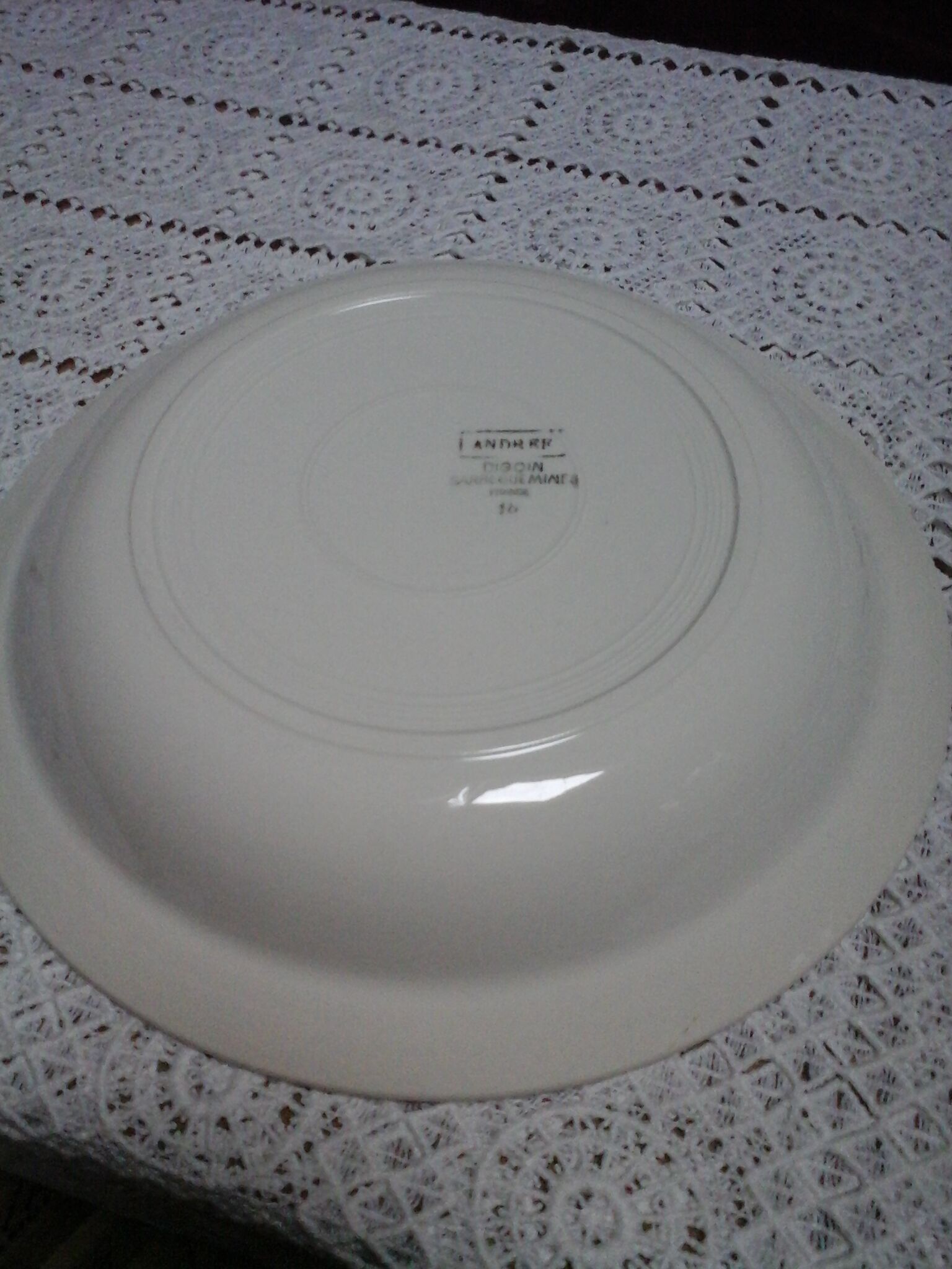 Hollow dish Andrée / Digoin