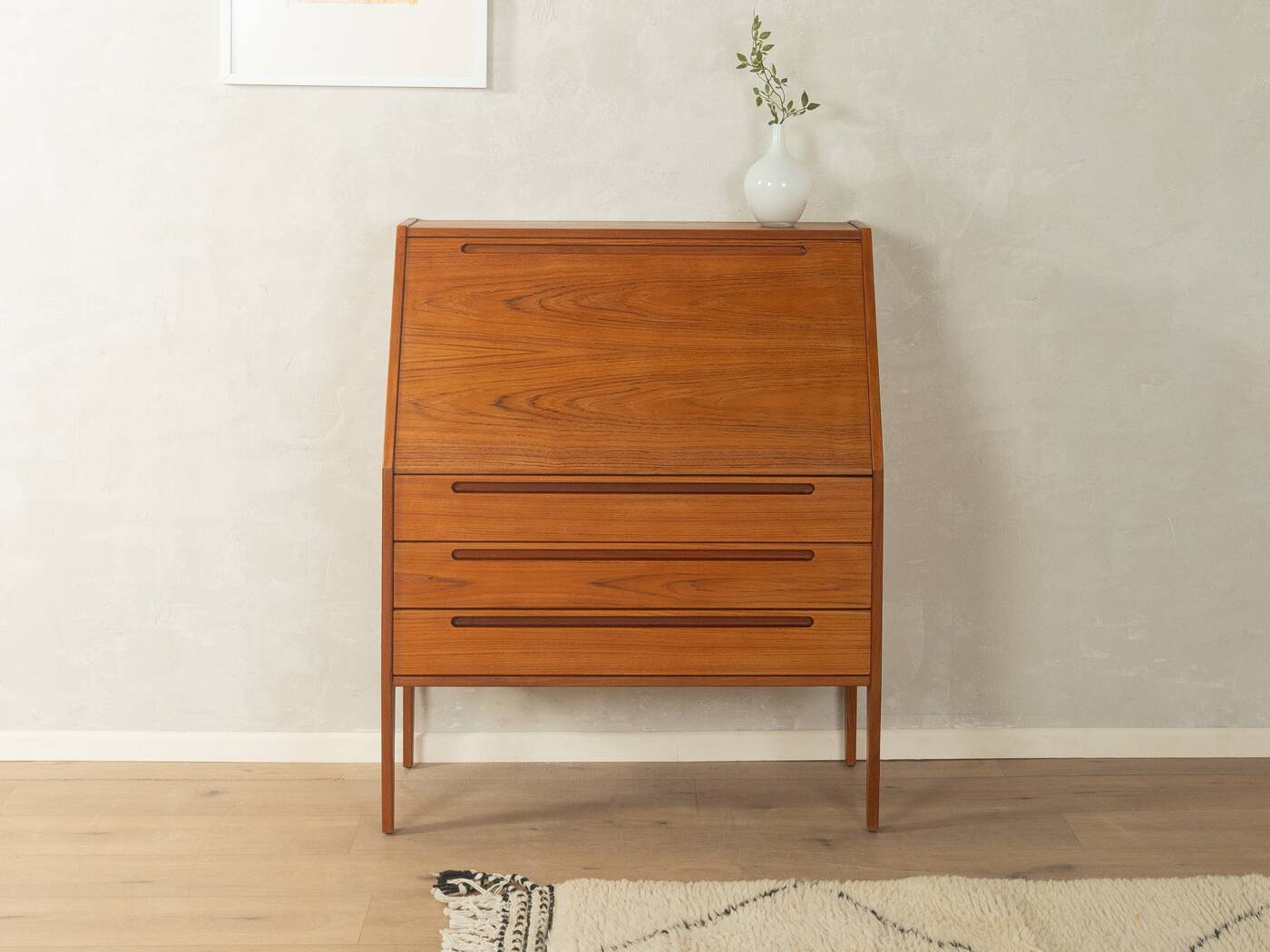 HJN Møbler secretary by Nils Jonsson (1960s, teak, restored)