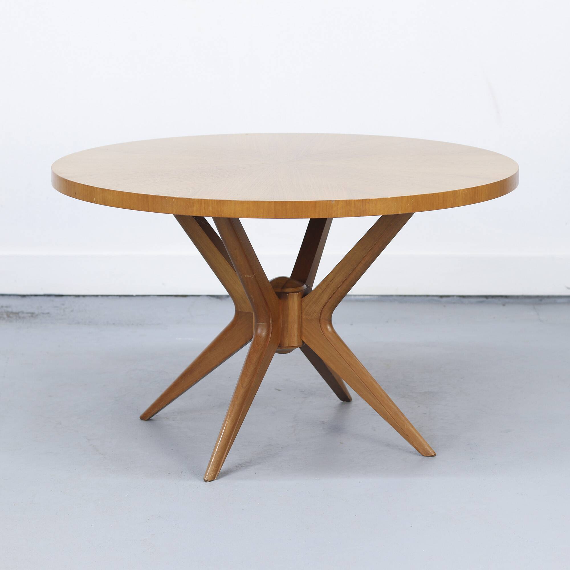 Vintage Mid-Century Design Star-shaped Console Table
