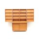 Unique vintage cupboard / sideboard / bookcase made in the 1970s