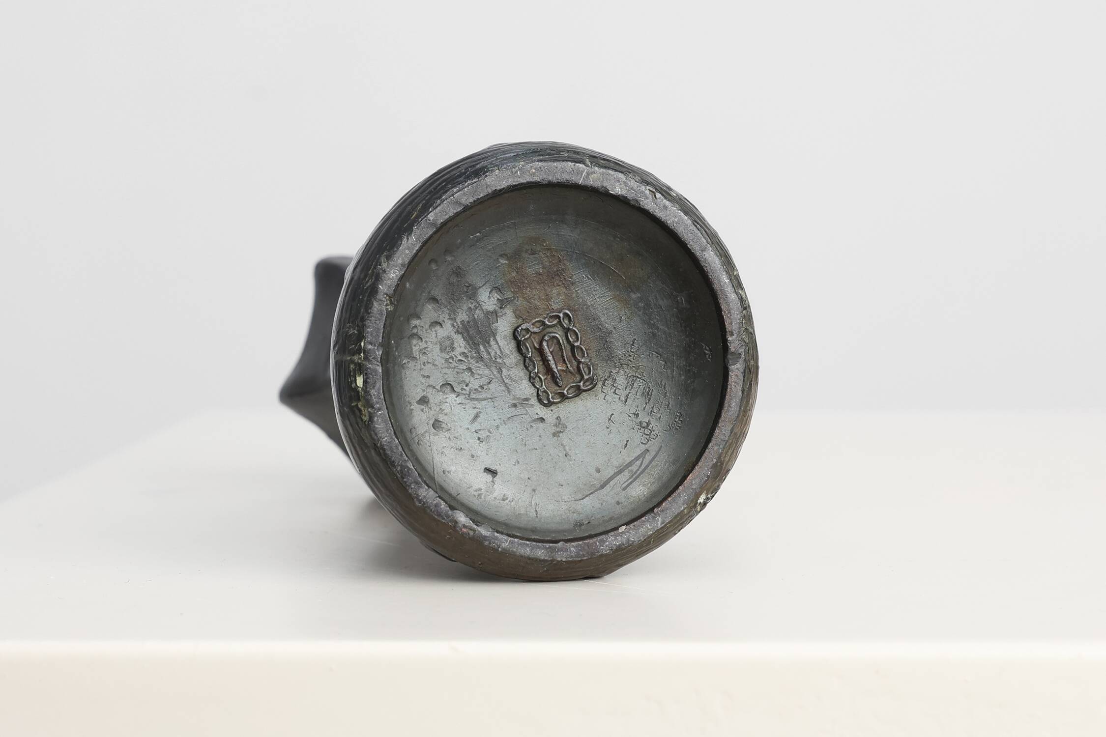 Art Nouveau Pewter Vase attr. to W. Renewerf, The Netherlands ca. 1900