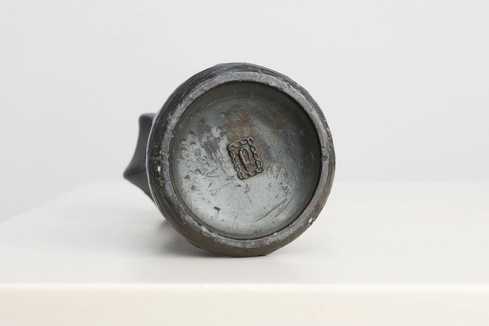 Art Nouveau Pewter Vase attr. to W. Renewerf, The Netherlands ca. 1900